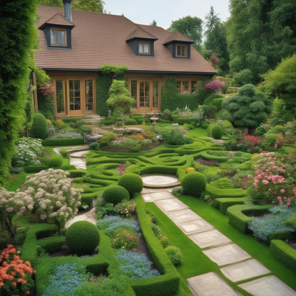 Beautiful House Garden
