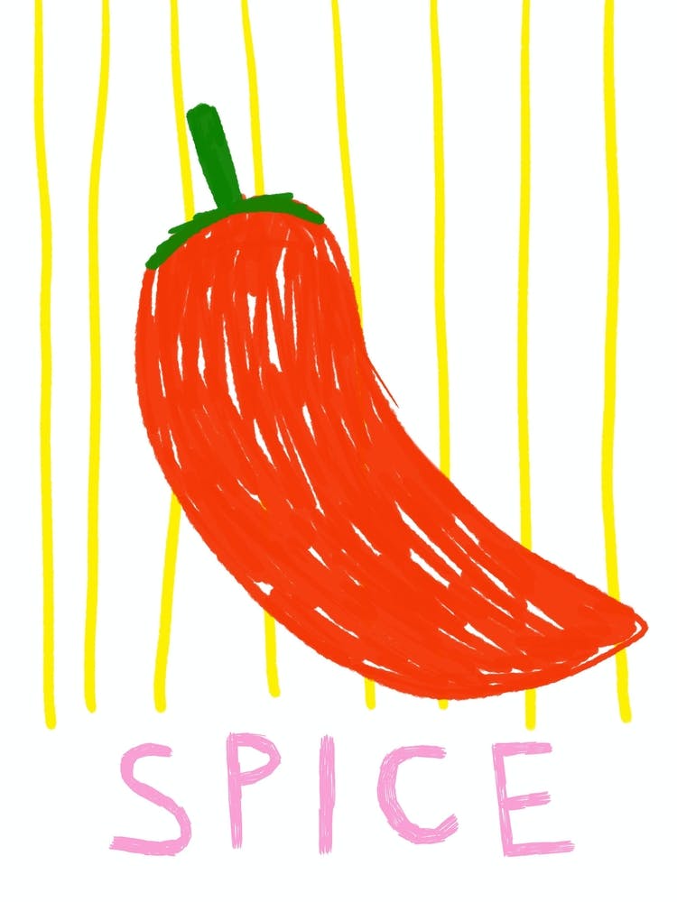 Spice Chilli Wall