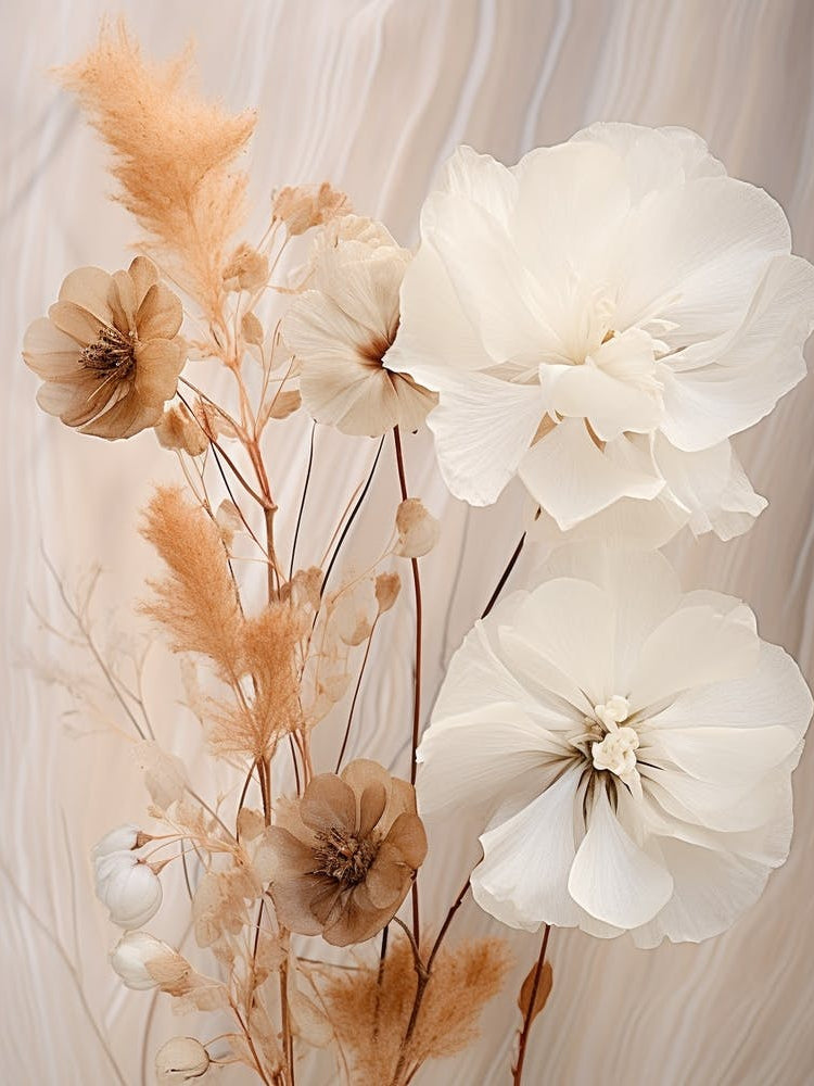 Boho Dried Flowers Peacock Flower 2