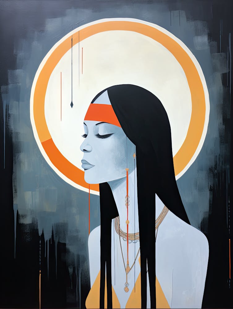 Spirit Of The Plains, Boho Art Style