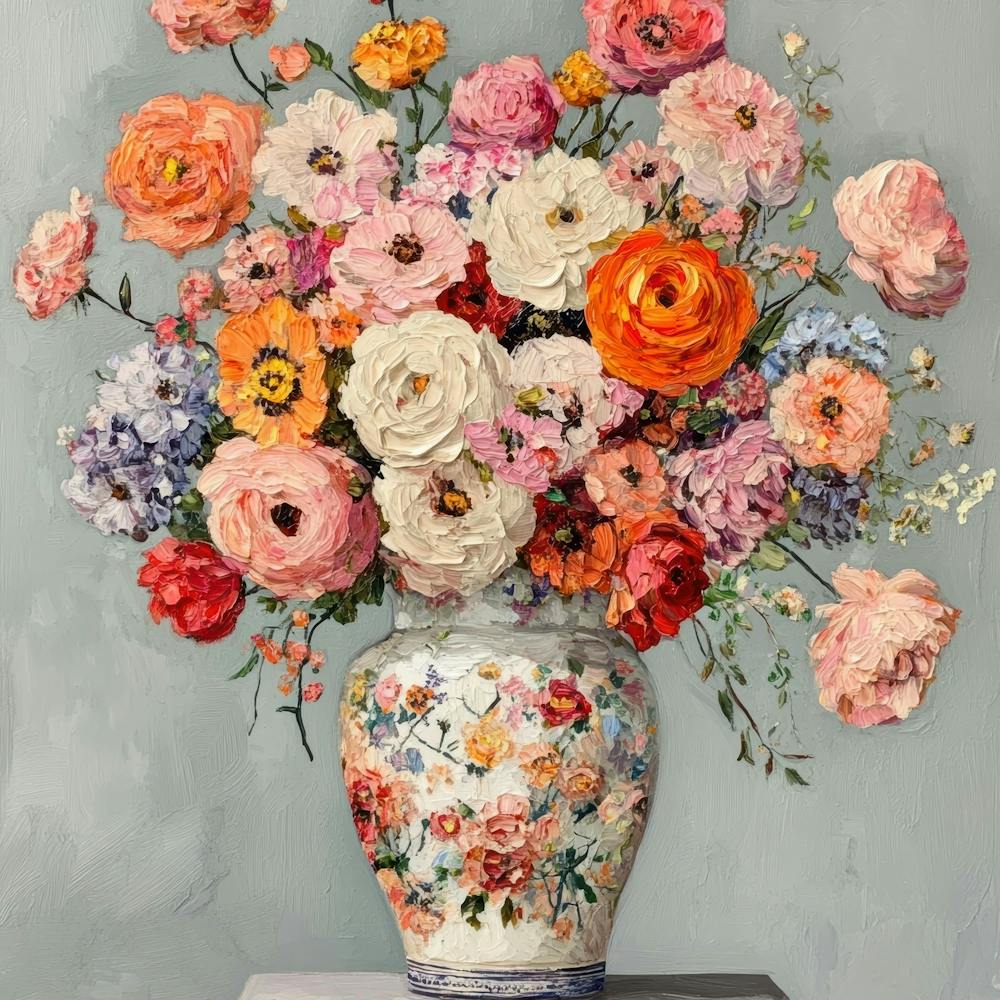 Flowers In A Vase 323