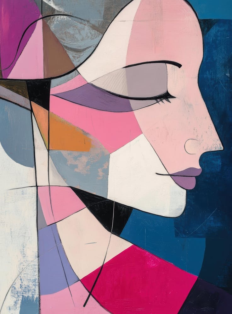 Abstract Portrait Of A Woman 135
