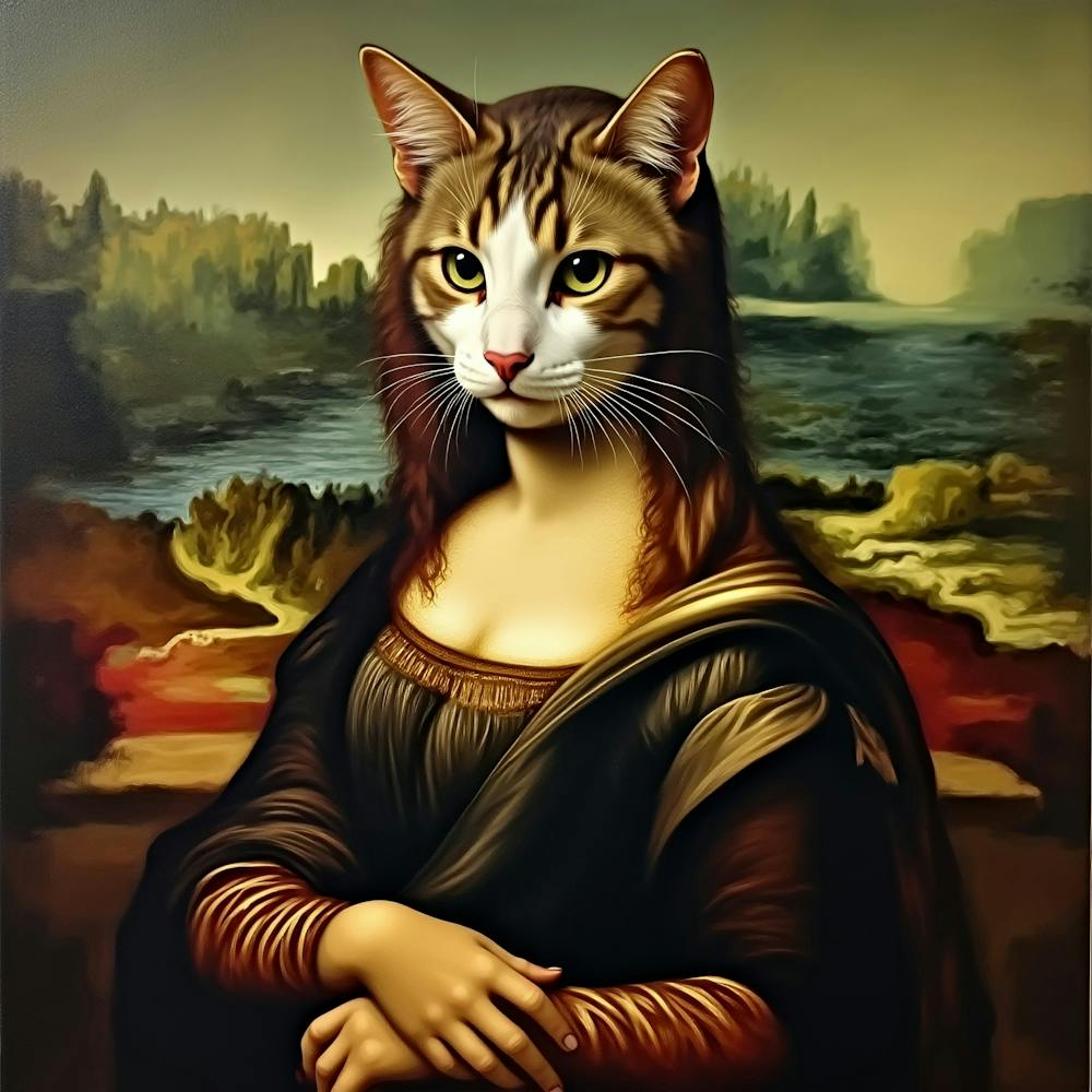 Mona Lisa Cat