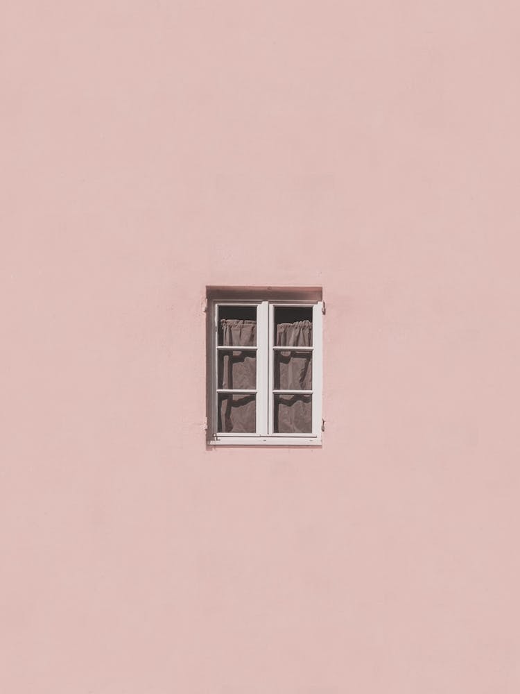 Pink Window Print