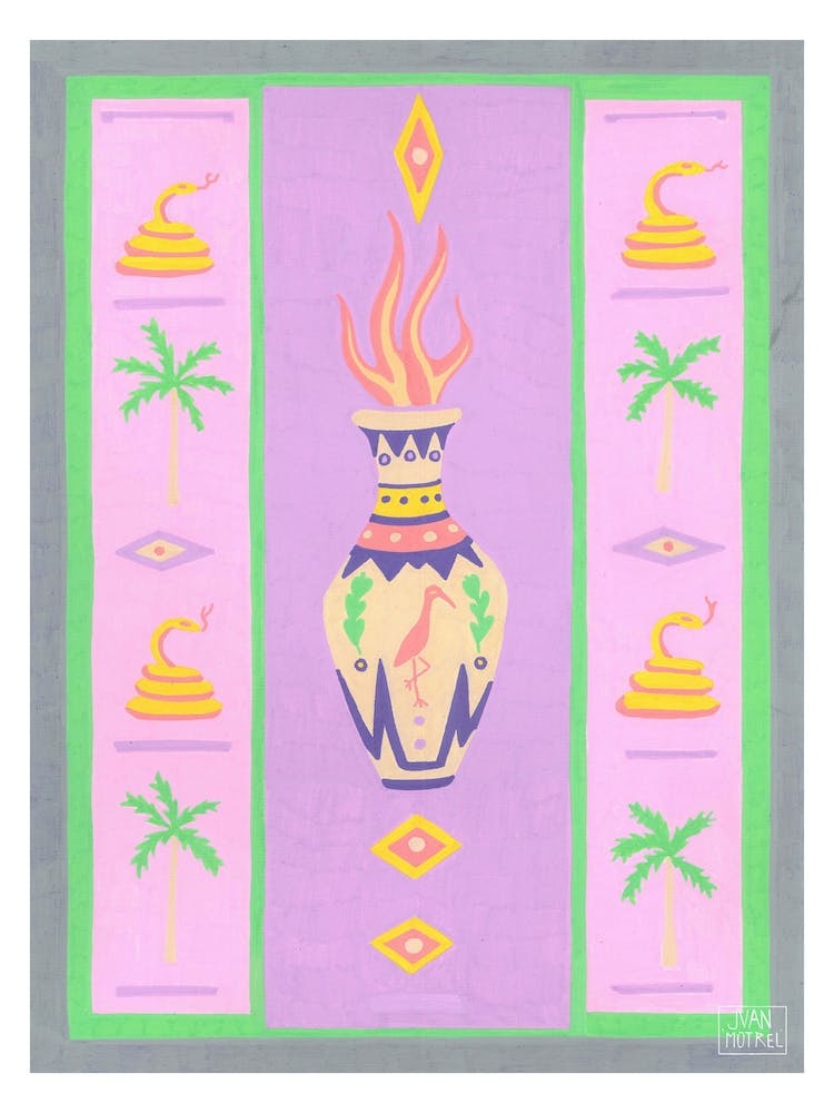 Original Fire Vase