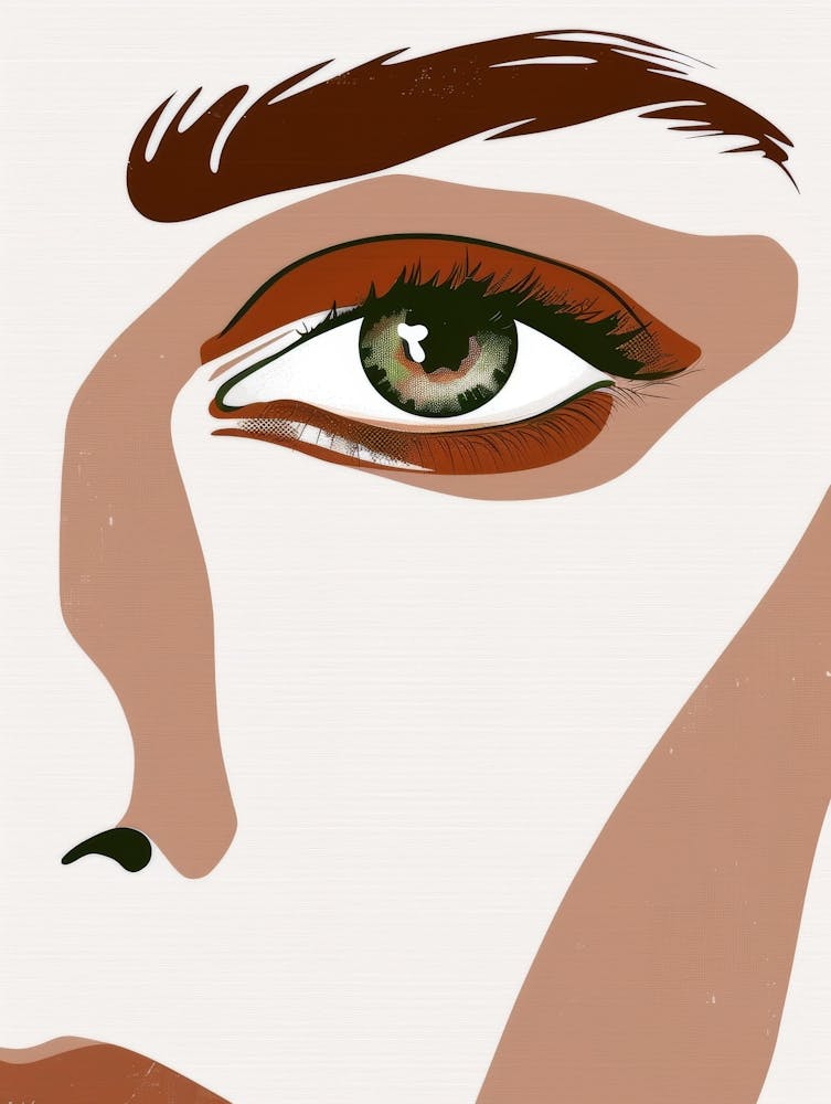 Portrait Of A Woman'S Face