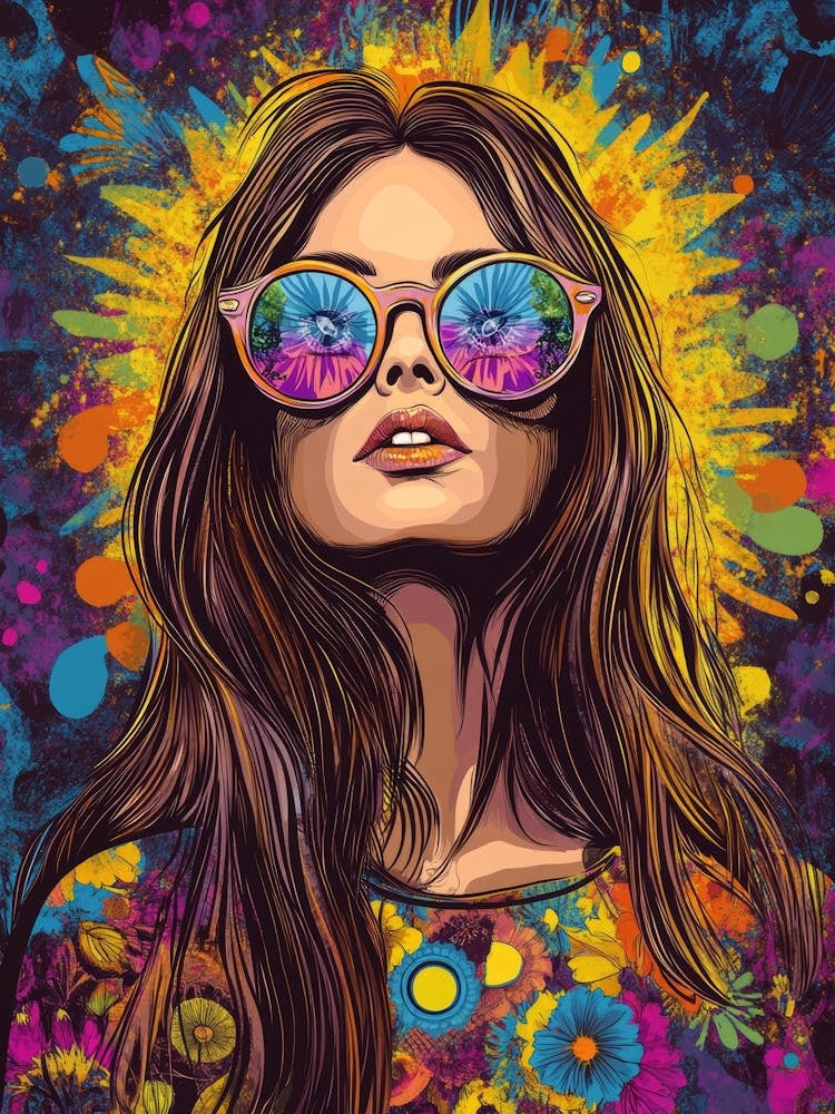 Psychedelic Girl 4