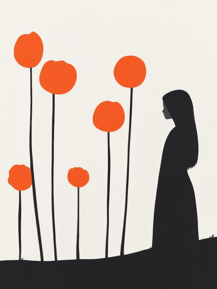 Girl In Silhouette