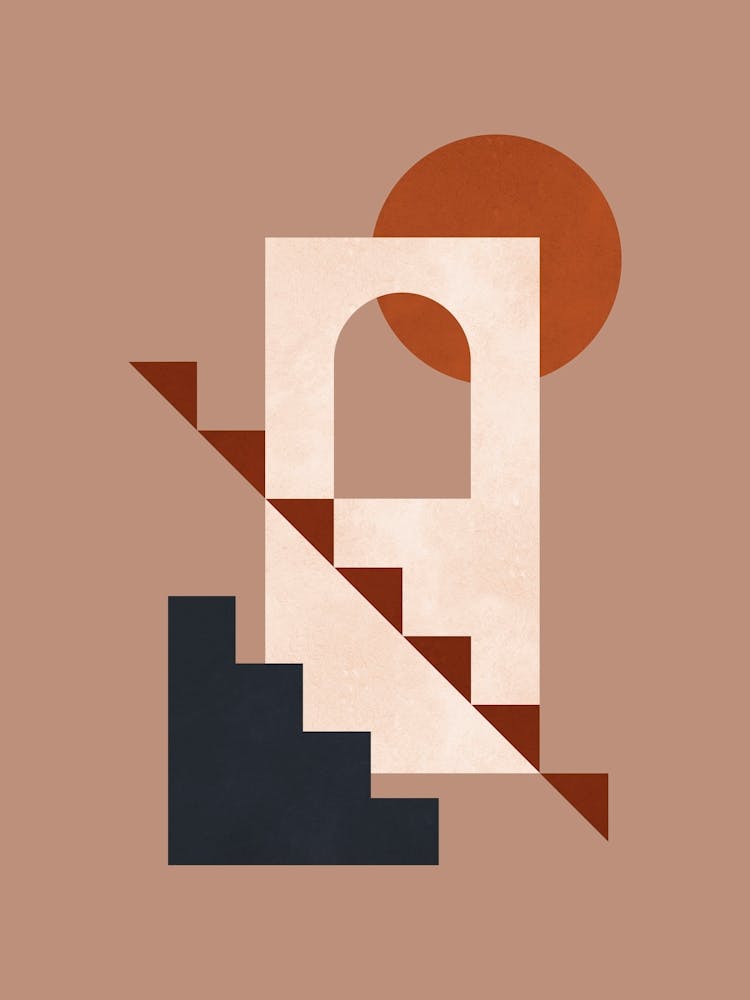 Architectural geometric shapes 7