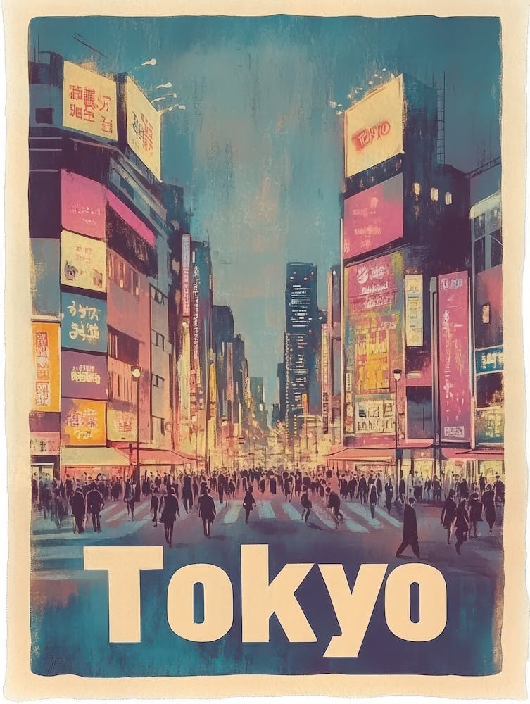 Aihrgdesign A Classic 1960s Travel Poster For Tokyo Showcasin C0dead98 3369 47c0 8777 57edb630aad4 3