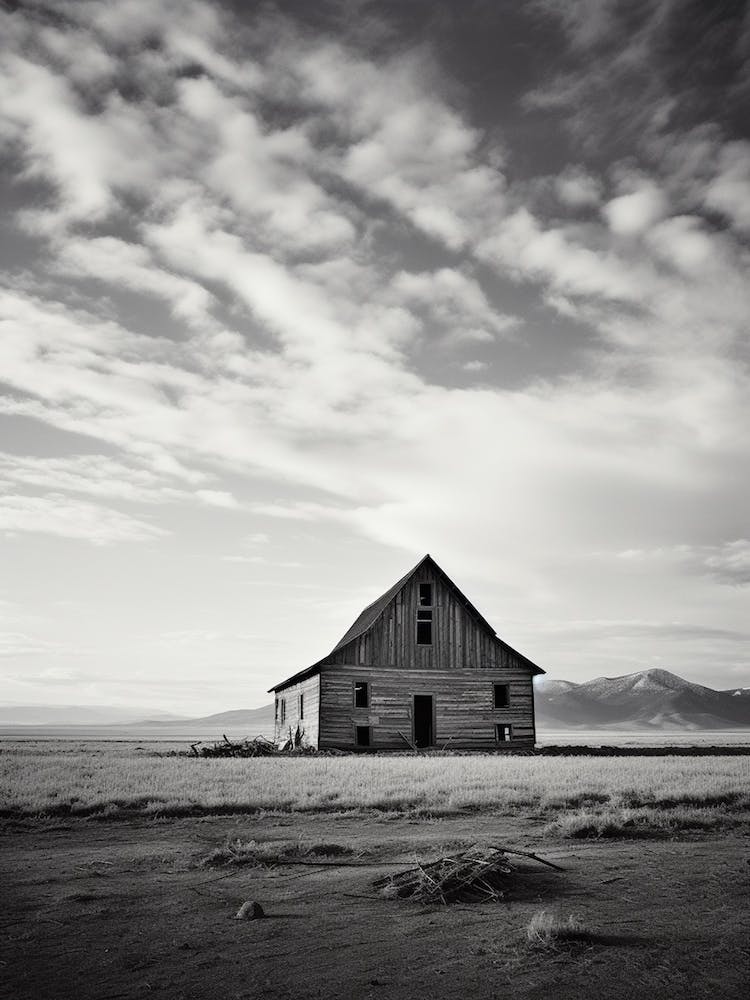 Colorado Black And White Analogue Photograph 4