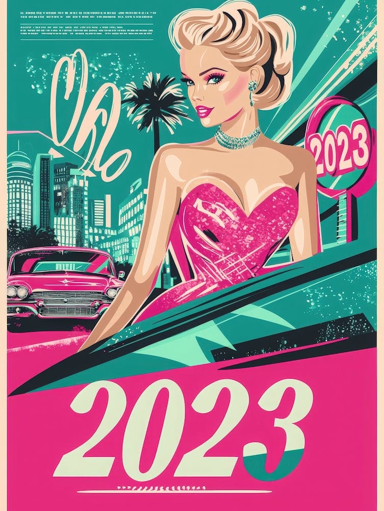 Aihrgdesign A Retro Cinema Poster Celebrating The Success Of 1