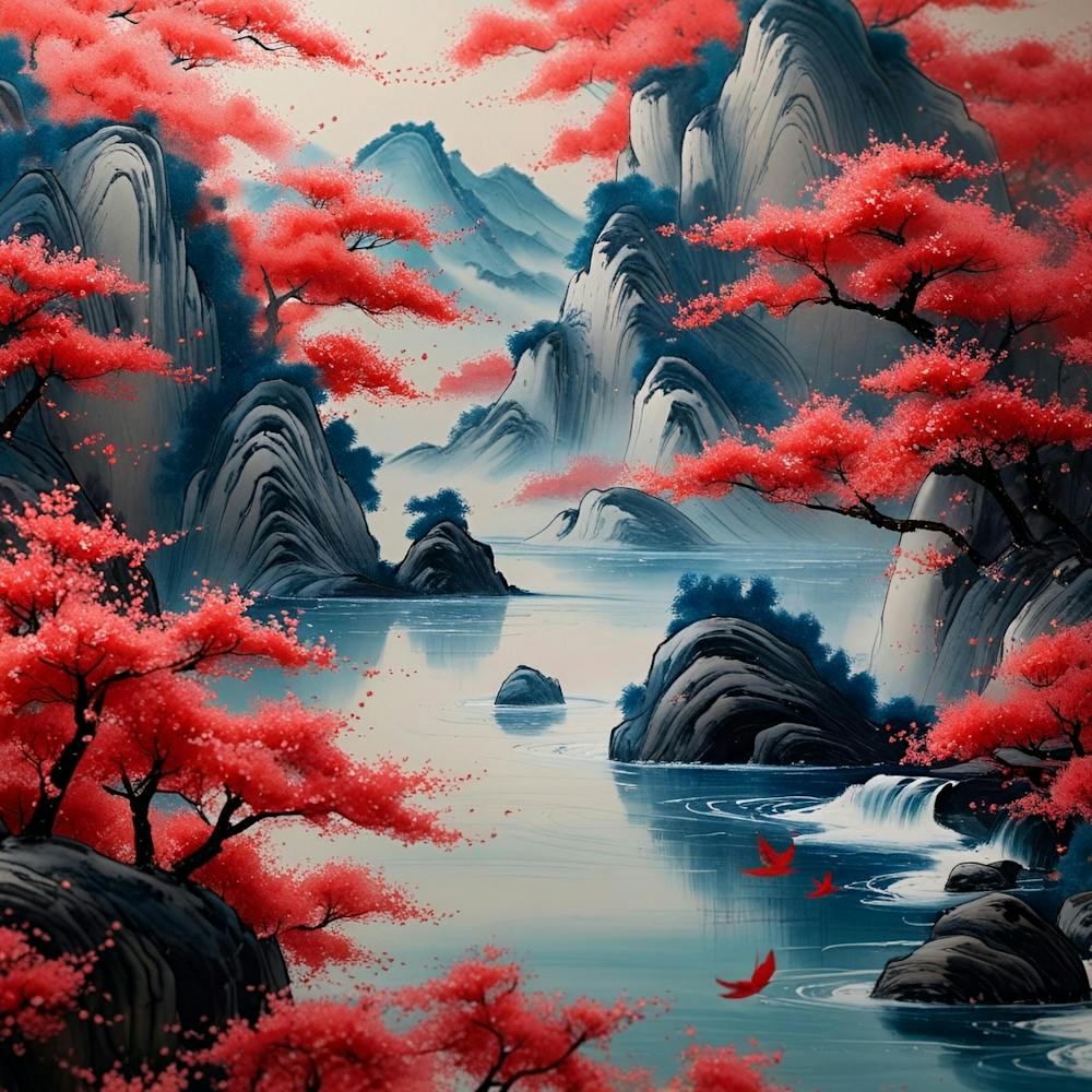 Asian Landscape Painting 9