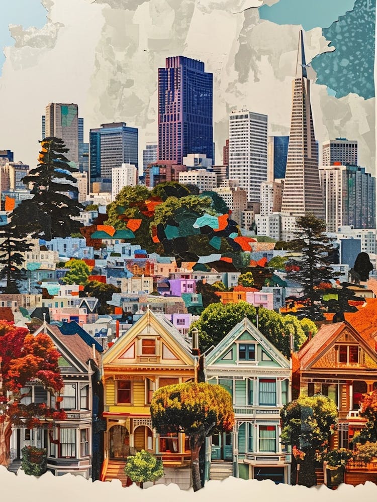 Kitsch 1970s San Francisco Collage 3