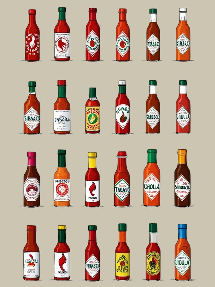 Hot Sauce Bottles 1