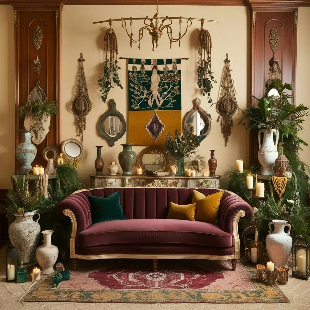 Bohemian Living Room 4