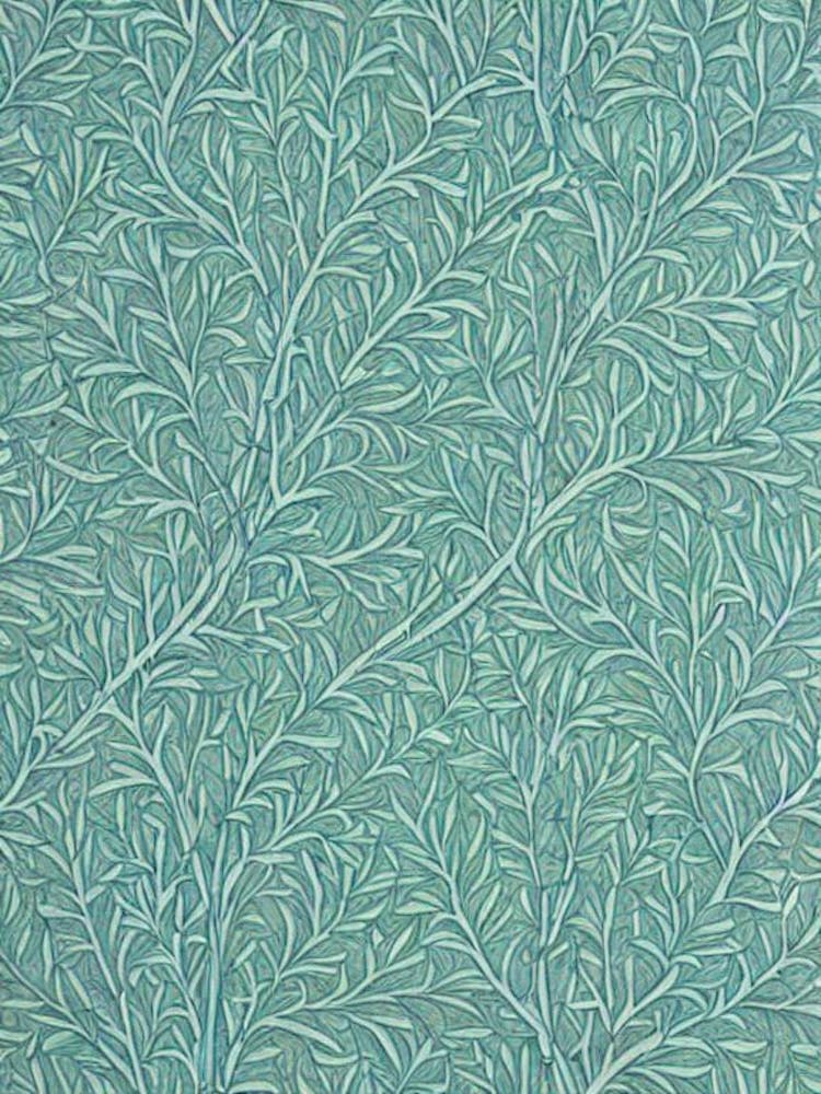 Douglas Fir tree Vintage Botanical