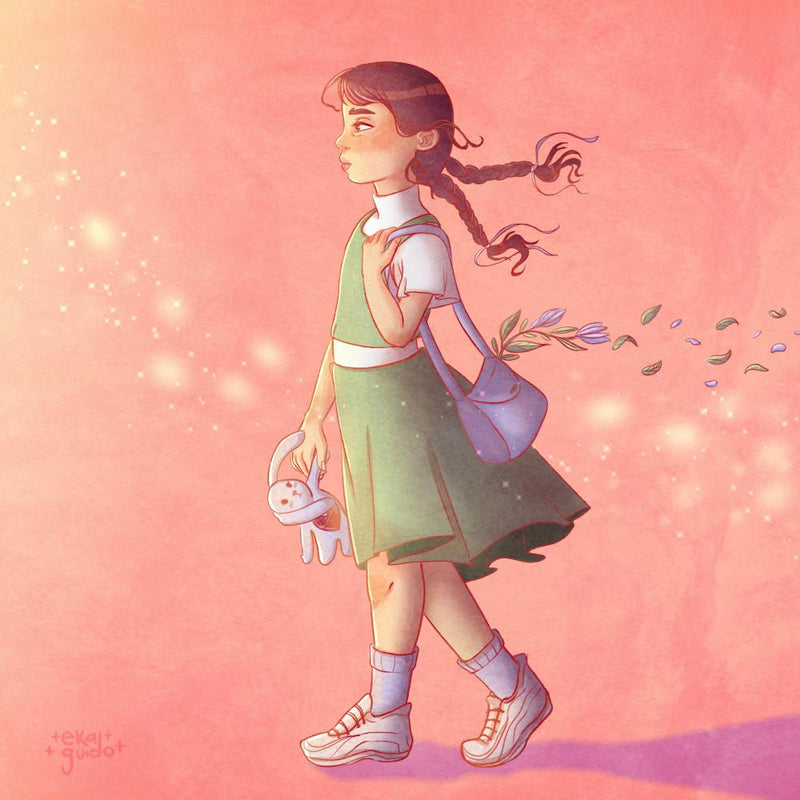 Girl With A Bunny