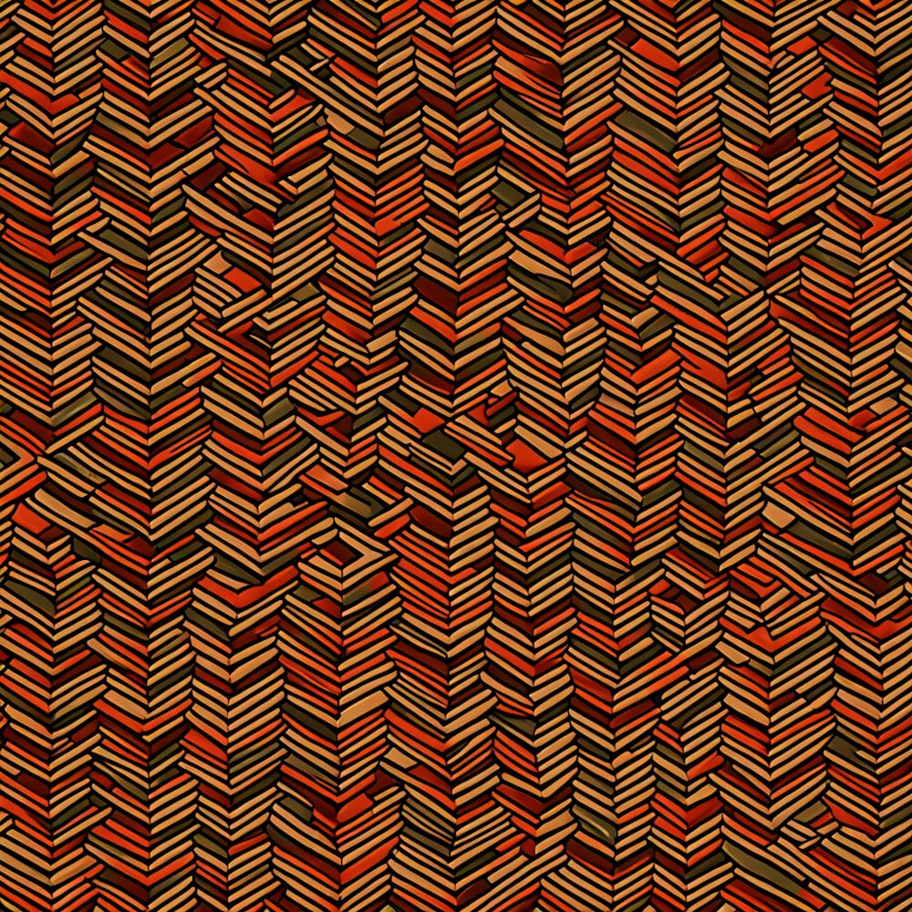 Ein nahtloses Muster Asymmetrische Zickzack- und gezackte Linien, Fischgrätmuster, 137
