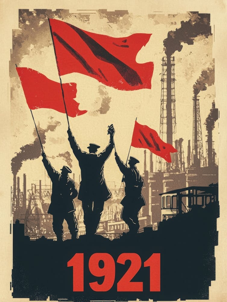 Aihrgdesign A Vintage Political Poster Marking The Formation 10