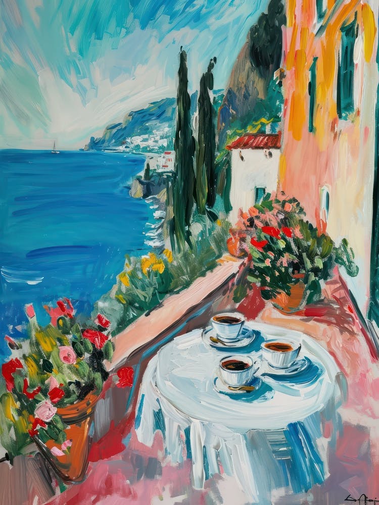 Amalfi Coast Espresso Made In Italy 1