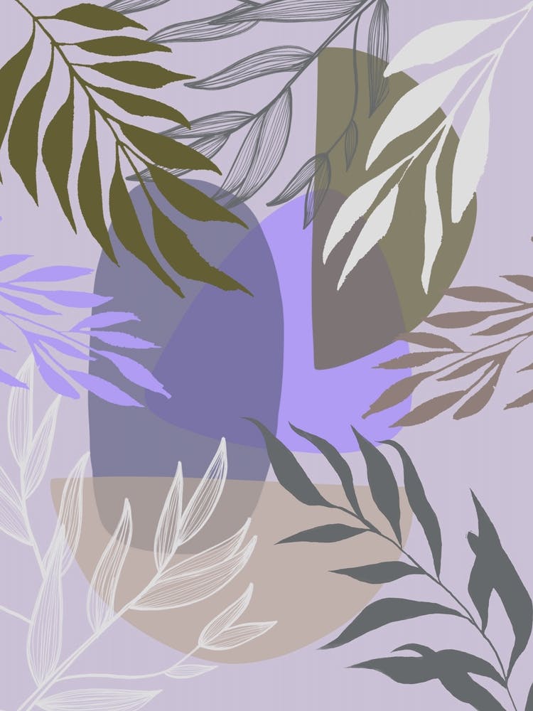 Abstract Leaf Pattern
