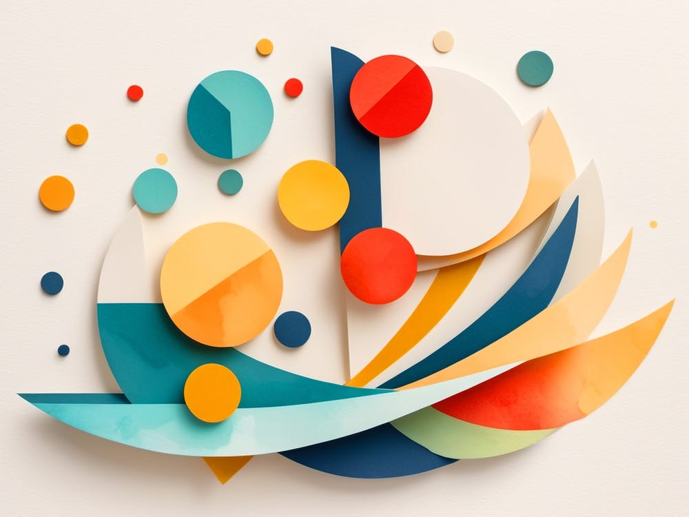 Sailing - Abstract Art