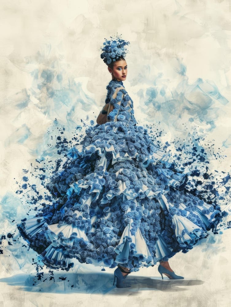 Blue Dress 5