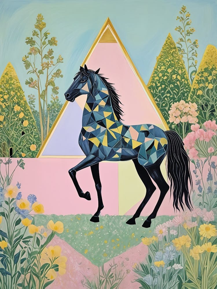 Black Beauty In The Garden