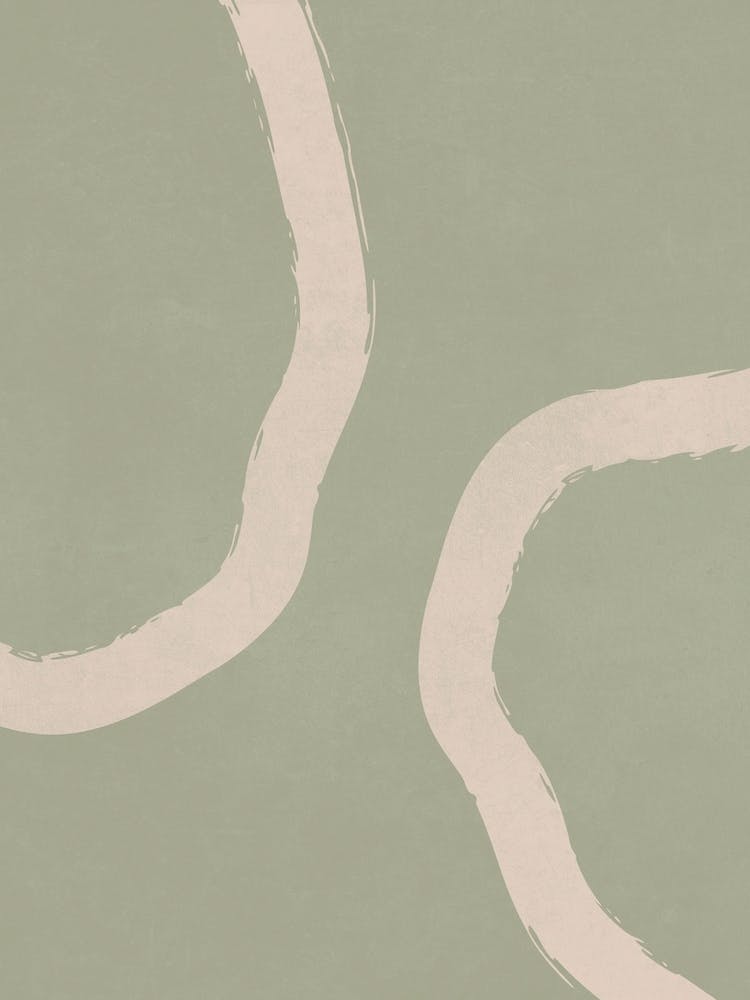 Abstract Brush Stroke 4 In Foliage