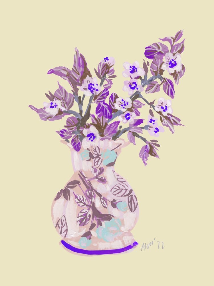 Apple Blossom Violet