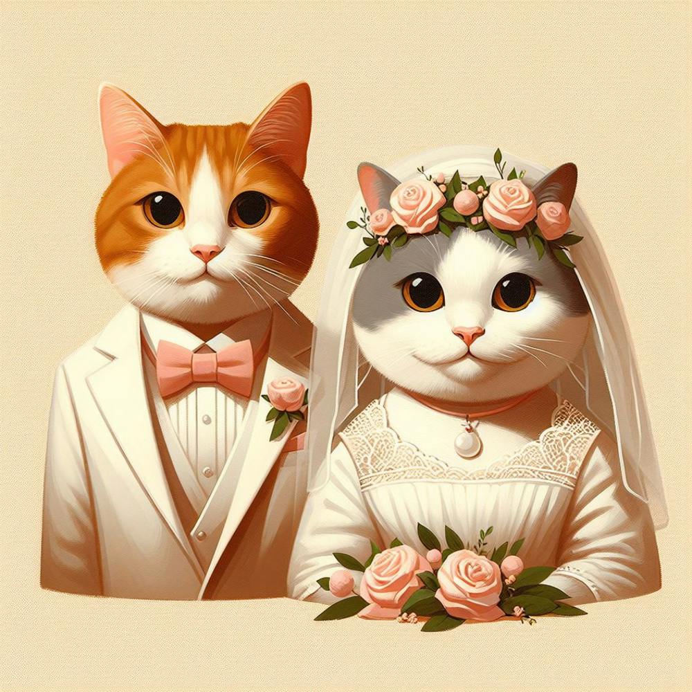 Wedding Cats V3