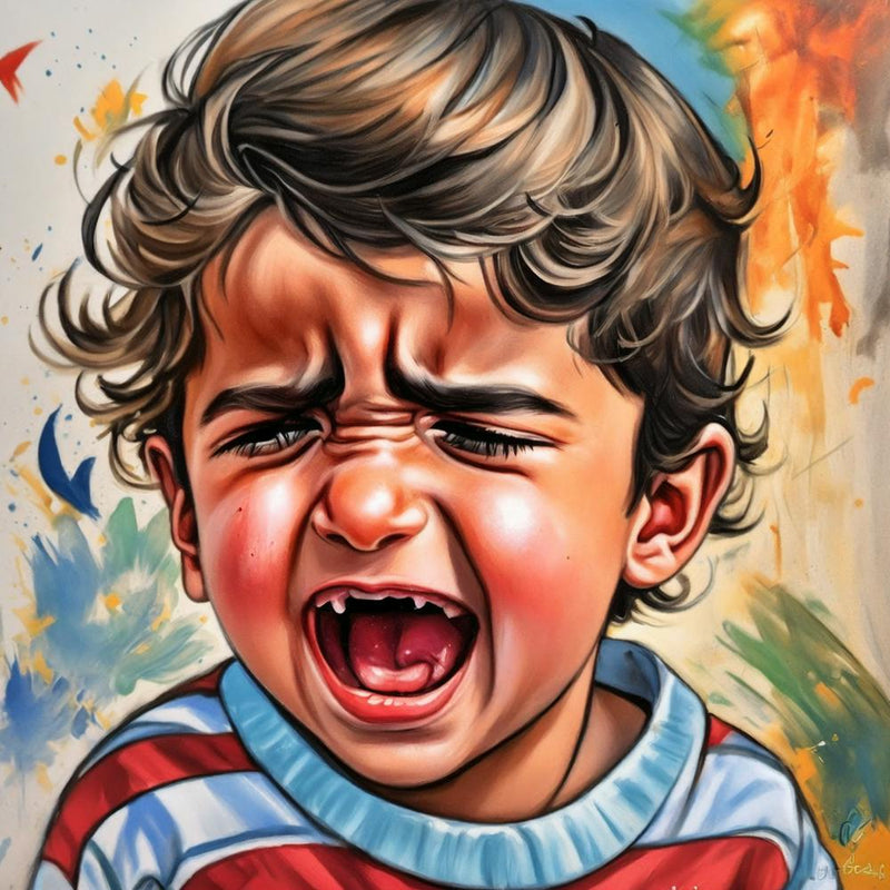 Crying Child Ai photo