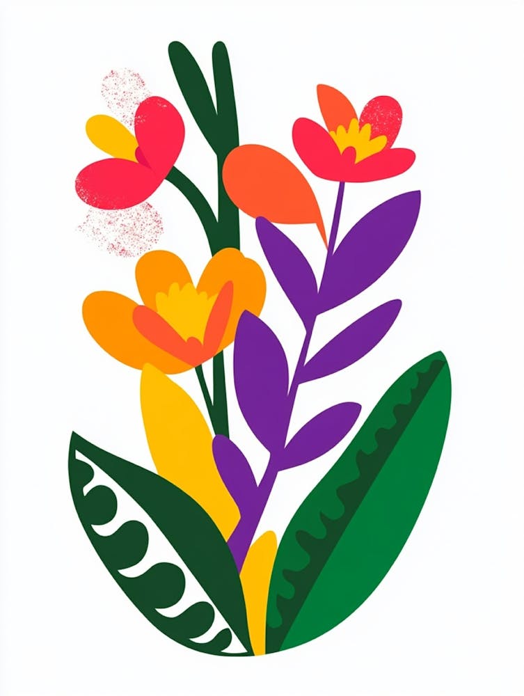 Colorful Flowers 12