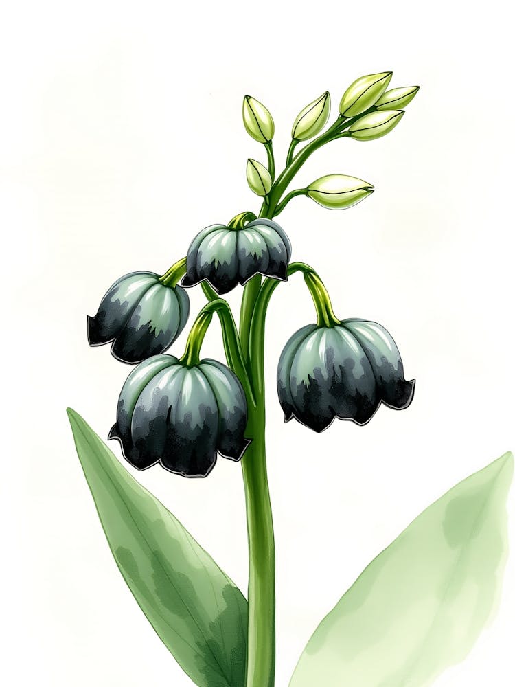 Lily Of The Valley Watercolor