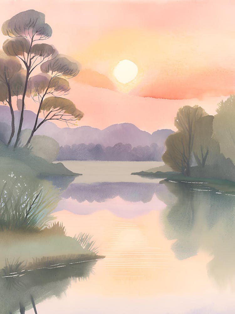 Watercolor Landscape Painting 2