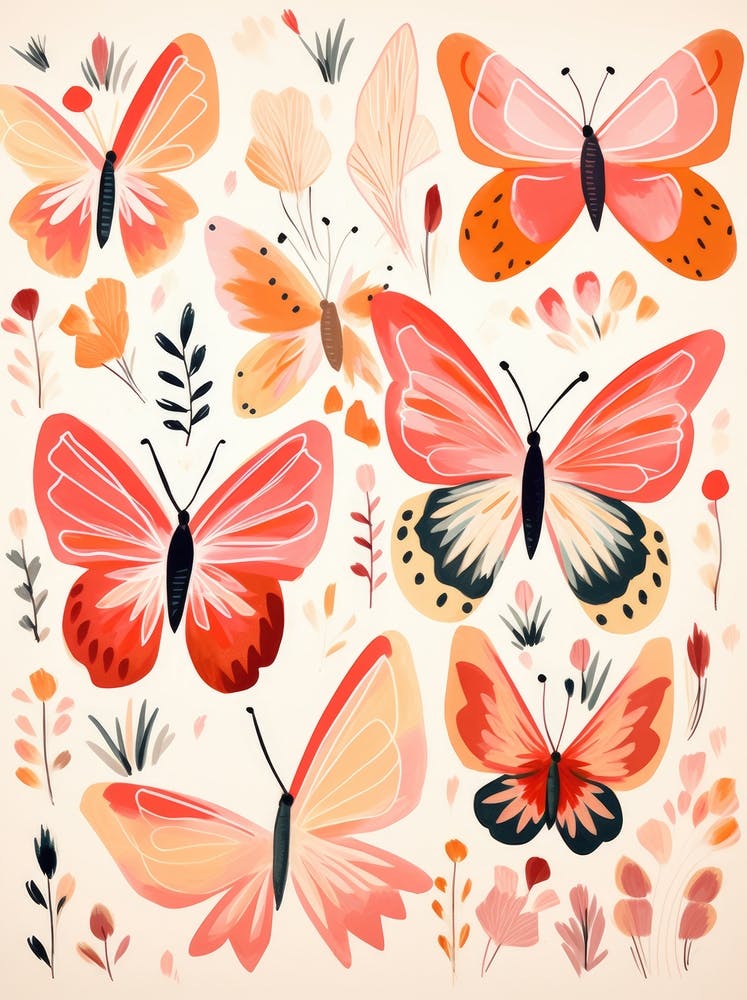 Watercolor Butterflies 15