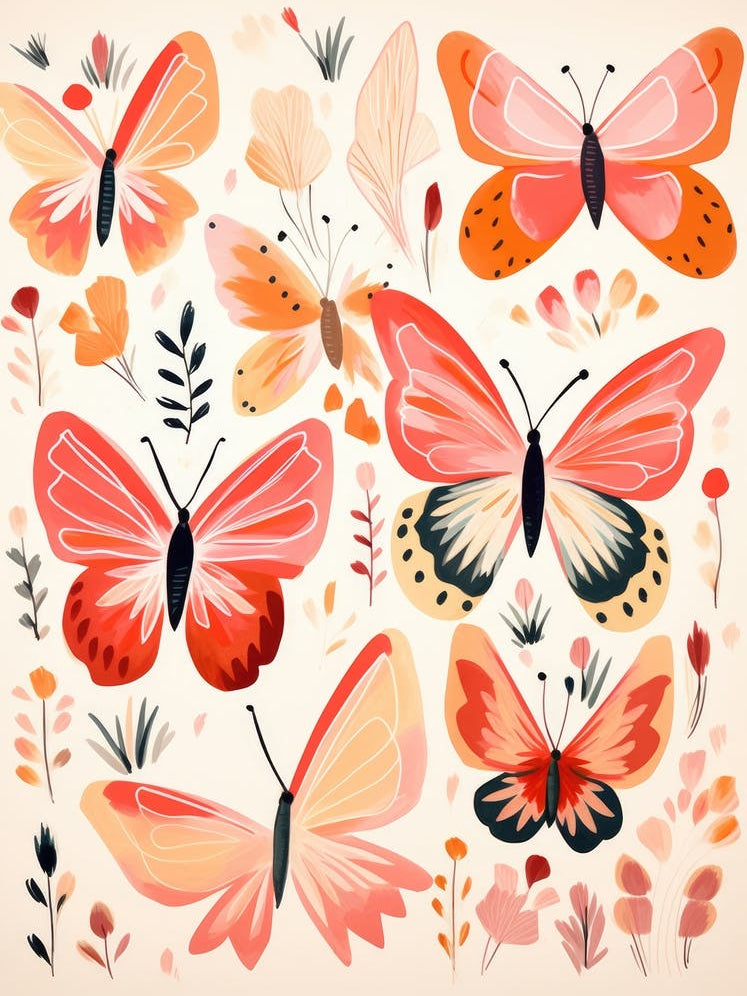 Watercolor Butterflies 15