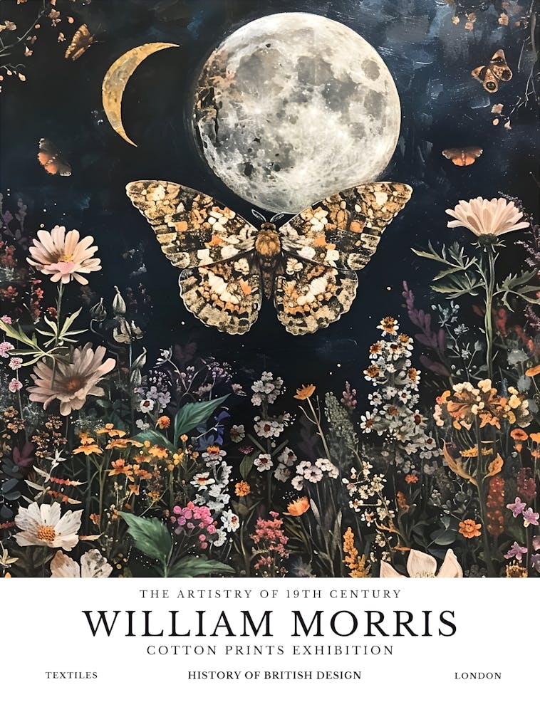 William Morris - butterfly 2