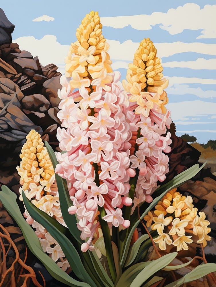 Hyacinth 2 Flower Painting