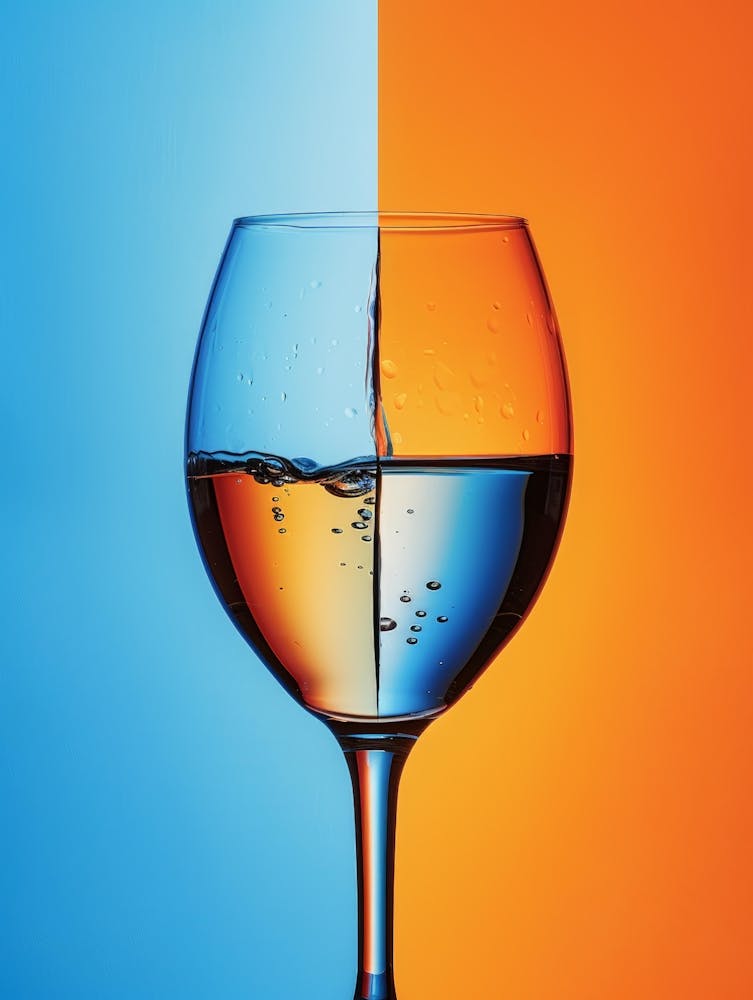 Glas Wasser