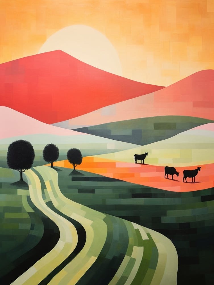 Pastoral Abstract Minimalist 10