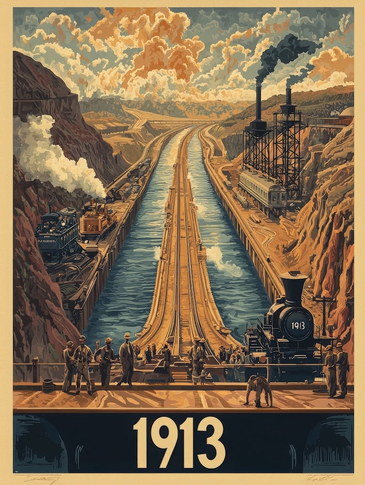 Aihrgdesign A Vintage Industrial Poster Celebrating The Const 915c4e62 2e7d 427b 983a 0a07f6fc8629 3