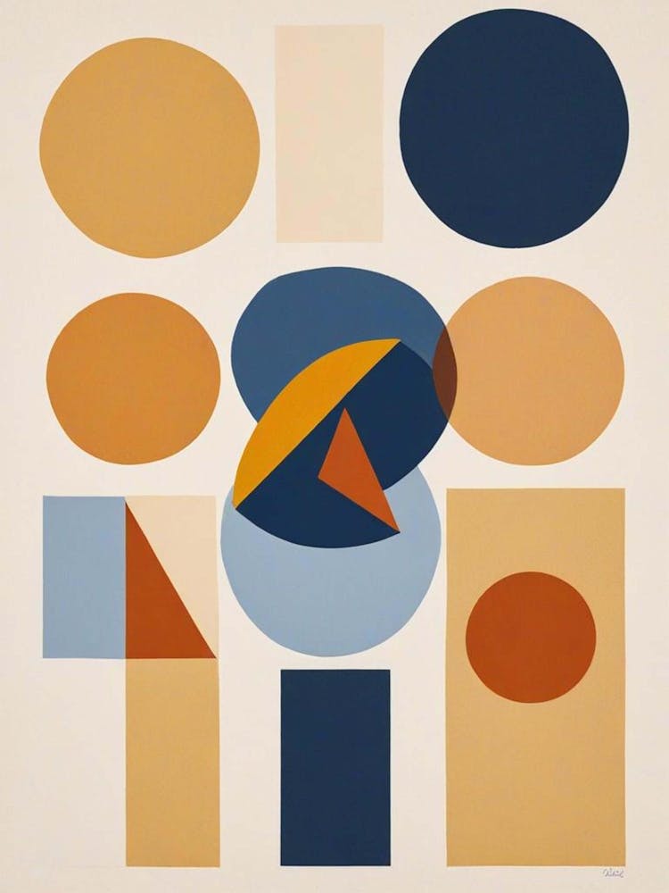 Modern Geometric Shapes (4)