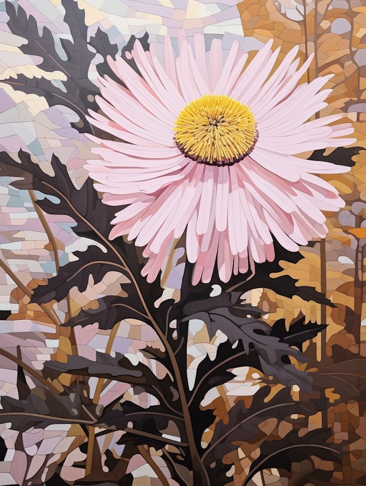 Flower Illustration Asters 2