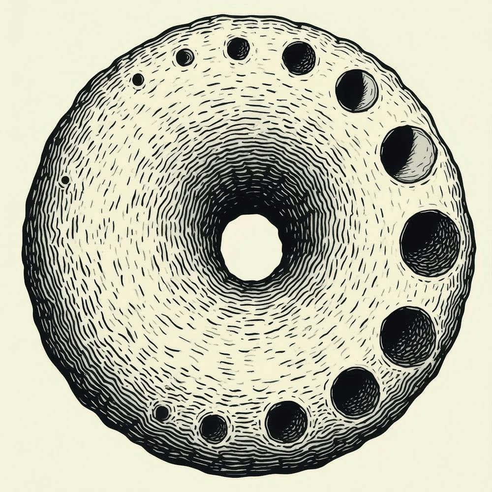 Moon Donut