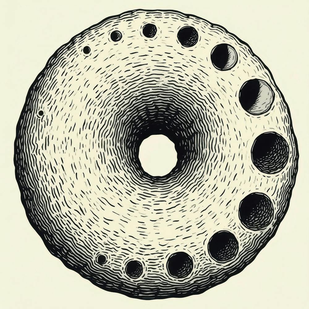 Moon Donut