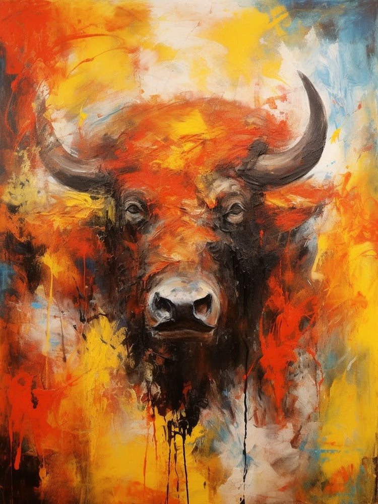 Bison Geometric Abstract 2