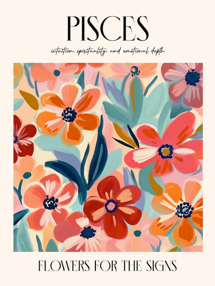 Flowers For The Signs Pisces 2 Zodiac Sign