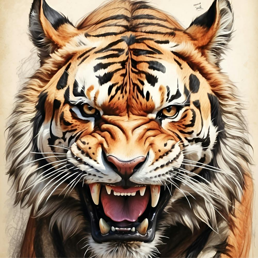 Tiger Painting